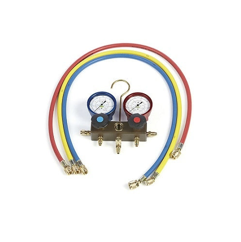 Manifold Set 2-Way 80mm Gauges R32/410A/407C/R22