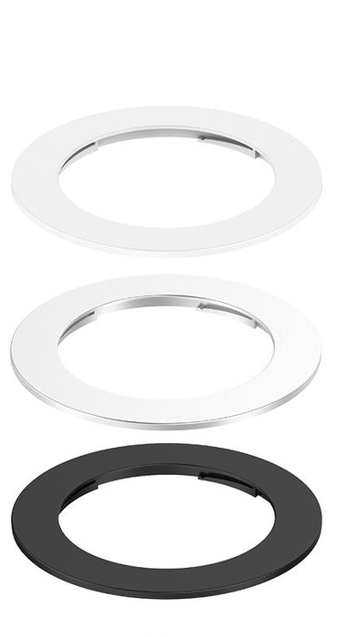Downlight TB Trim 90mm Black White Silver Pack