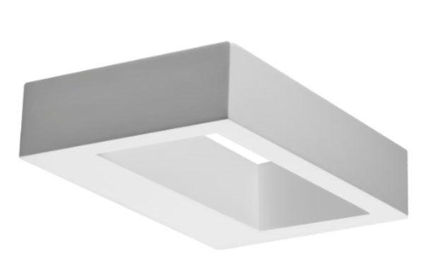 Lilly LED Up-Down Wall Light Square Edge 7W 4K White
