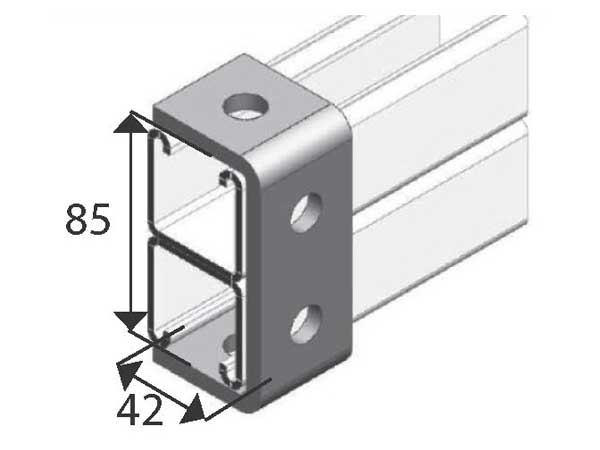 U Shape Ftg P1044H HDG
