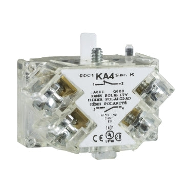 Pbutton Contact Block 1N/O 1N/C