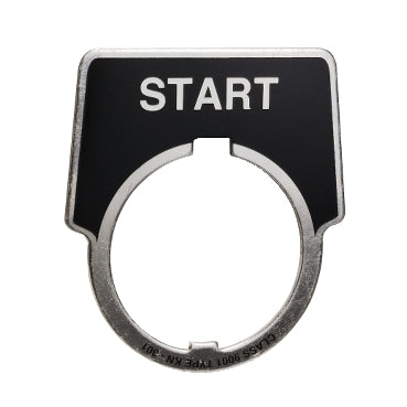 Legend 30 x 40mm Metal Start