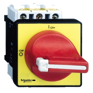Vario Loadbreak Switch 25A 3P 22mm Mnt Padlockable