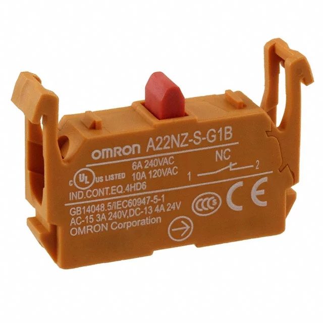 A22N Contact Block N/C (Orange)