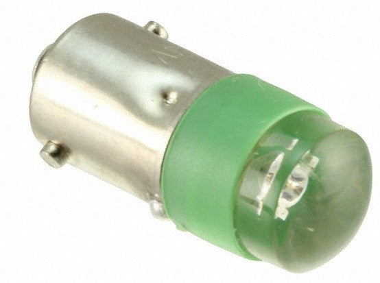 Lamp LED Ba9 Green 24V AC/DC