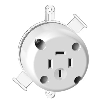 Socket Surface 10A 4Pin 500V White