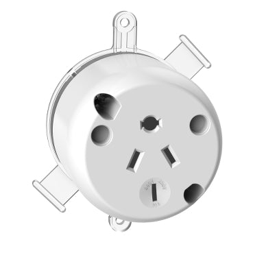 Socket Surface 10A 4Pin 250/440V with Loop
