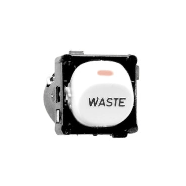 Switch Mech 10A Engraved (WASTE) White