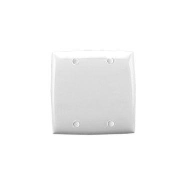Plate Std Blank Square White