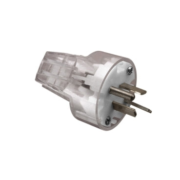 Plug 10A 4Pin 230/415V Transparent