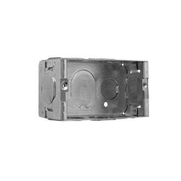 Flush Box 1Gang Metal