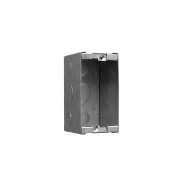 Flush Box 1Gang Fire Rated Metal