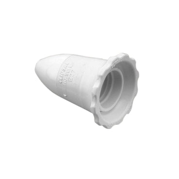 Lampholder ES Cordgrip White