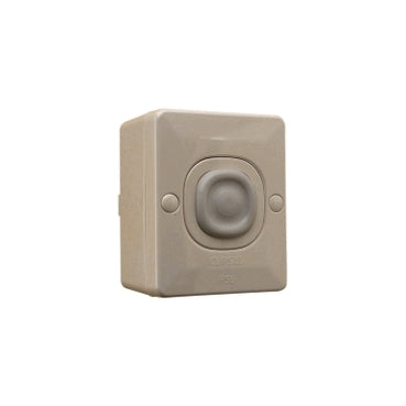 Ws Switch Single 15A 250V IP66 20mm Entry Grey