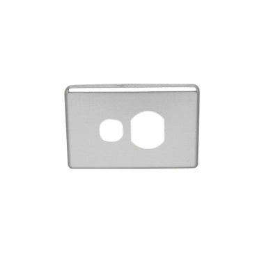 Cover Plate Sw Socket Sgl White