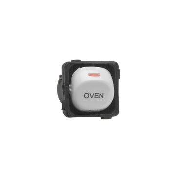 Switch Mech 35A Engraved (OVEN) White