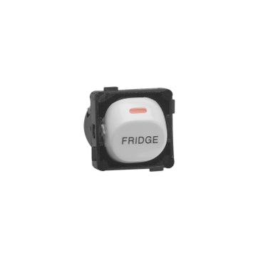 Switch Mech 10A Engraved (FRIDGE) White