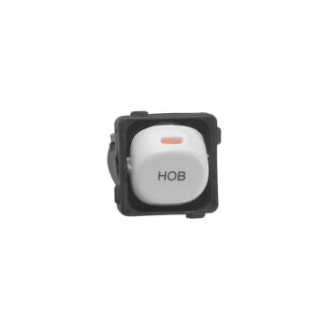 Switch Mech 35A Engraved (HOB) White
