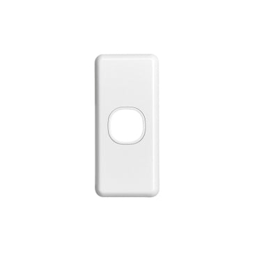 Grid & Cover Plate Architrave 1Gang White