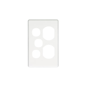 Cover Plate Sw Socket Dbl Extra Sw Brushed Aluminium Old