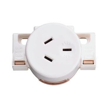 Socket Surface 10A 3Pin Quick Connect