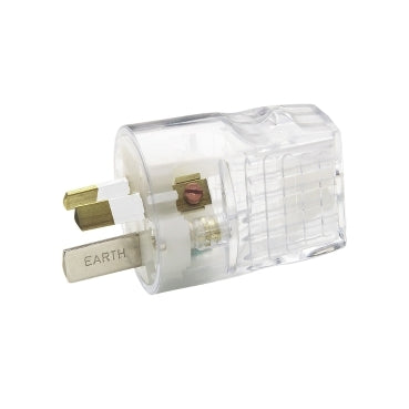 Plug 15A 3Pin Transparent
