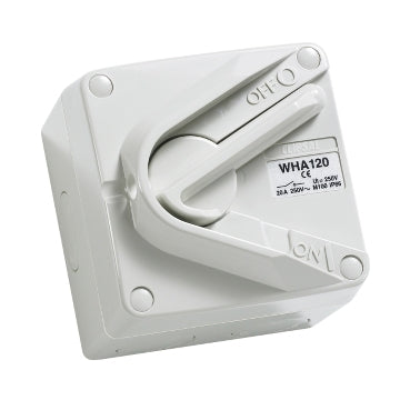 WHA Switch Isolating 1P 20A 250V IP66