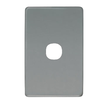 Switch Cover Plate 1Gang Black