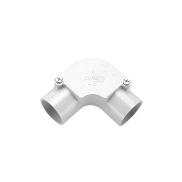 Conduit Inspection Elbow 50mm PVC Grey