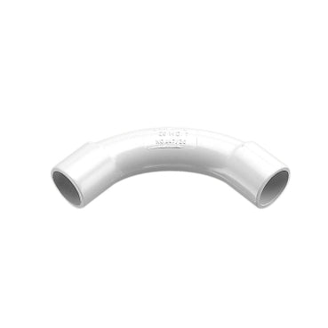 Conduit Plain Bend 50mm PVC Orange
