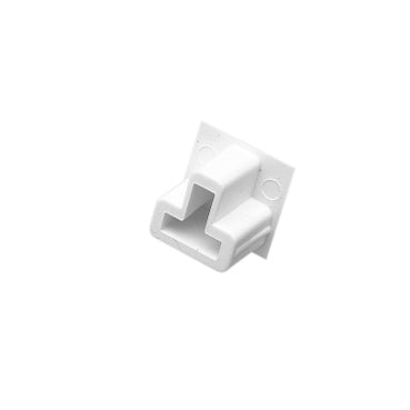 Trunking Plug End 16 x 16mm White