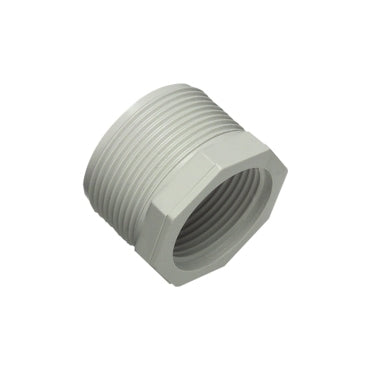 Conduit Reducer Screw 25mm PVC 25 x 20mm Grey