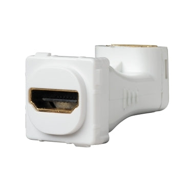 HDMI 30 Adaptor Angled Rear Connection White