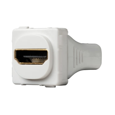 HDMI 30 Adaptor Straight Rear Connection White