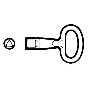 LT8 Triangle Key 8mm