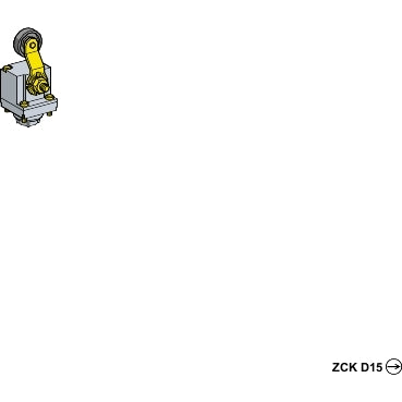 Limit Switch Head Only Plastic Roller Lever