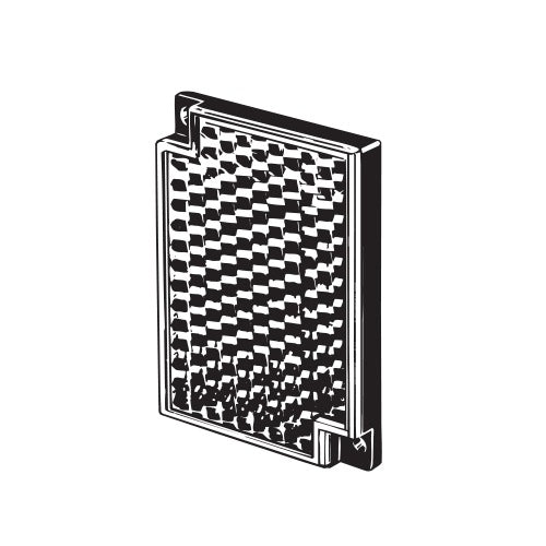 E39-R1S Reflector 40 x 60 x 7.5mm for E3F& E3R Sensors