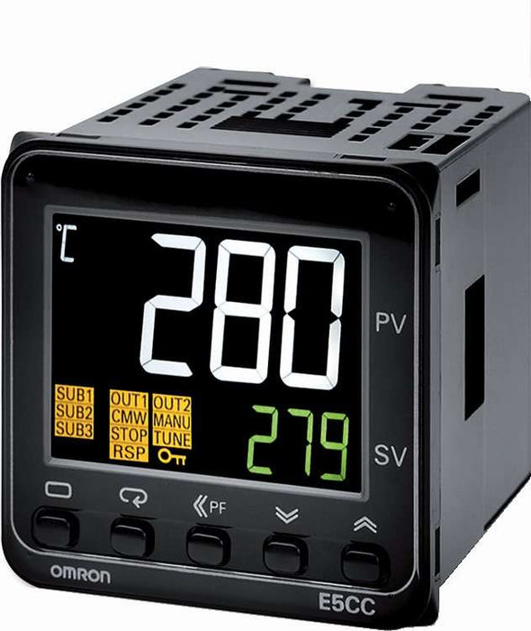 E5CC-RX2DSM800 Temp Control Relay Output 2Aux 24V AC/DC