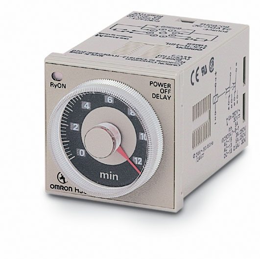 H3CR-H8L M Timer Power Off Delay .5-12min 24V AC/DC