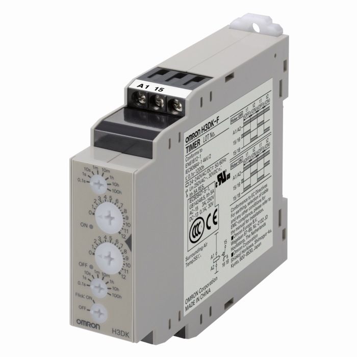 H3DK-F Twin Timer 24-240V AC/DC