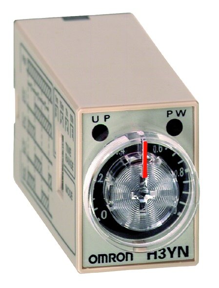 H3YN-21 Timer 24Vdc 4 Mode 0.1min-10hr 2C/O
