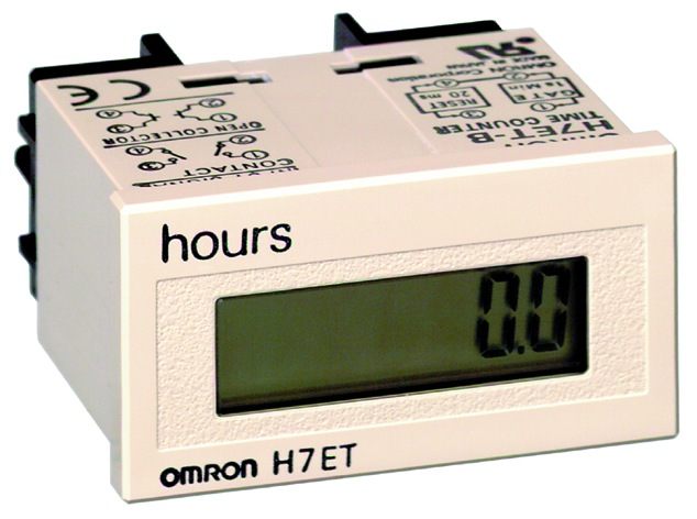 H7ET-NFV Counter Time LCD 8 Digit 24-240V AC/DC