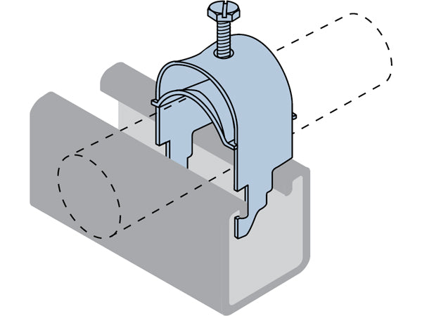 K Series Cable Clamp KS2036 1Z Zinc Plated