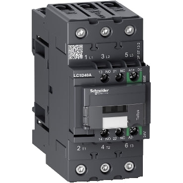 Tesys D Green Contactor 3P 40A 24VDC