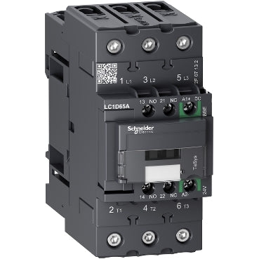 Tesys D Green Contactor 3P 65A 24VDC