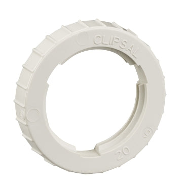 Conduit Lockring 20mm PVC Grey