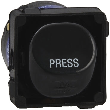 Switch Mech 10A Rocker Bell Press Black