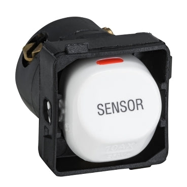 Switch Mech 10A Engraved (SENSOR) White