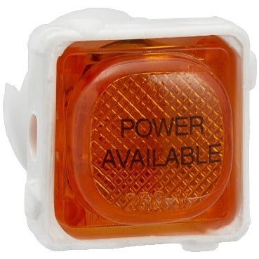 Indicator Neon Amber Power Available