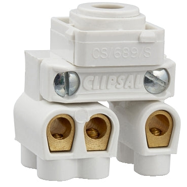 Perm Connection Block 20A White